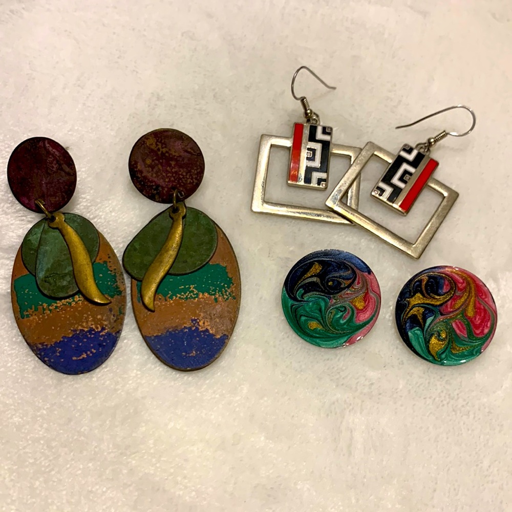 Vintage 80s Earrings